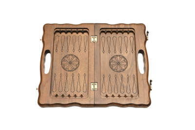 картинка Нарды резные "Арарат" с ручкой 30, Haleyan от магазина Gamesdealer.ru