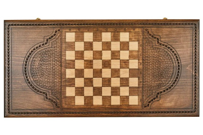 картинка Нарды резные "Олень", Mkhitaryan от магазина Gamesdealer.ru