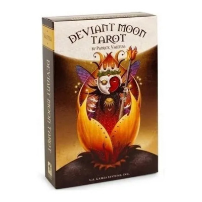 Карты Таро "Deviant Moon Tarot Premier Edition" US Games / Таро Безумной Луны Премьерное издание
