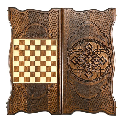 картинка Нарды резные "Армянский узор 6" 60, Ustyan от магазина Gamesdealer.ru