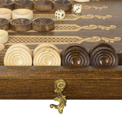 картинка Нарды резные "Гексагон 2" 60, Mkhitaryan от магазина Gamesdealer.ru