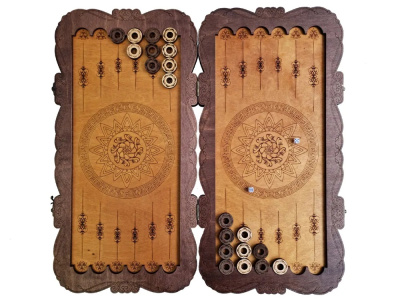 картинка Нарды Марс "Лев" большие (деревянные, 57 см, Россия), Partida от магазина Gamesdealer.ru