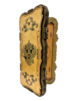 картинка Нарды Марс "Герб РФ" большие (деревянные, 57 см, Россия), Partida от магазина Gamesdealer.ru