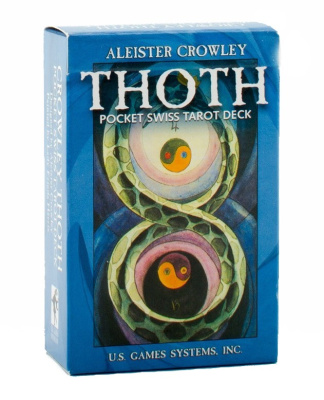 Карты Таро "Aleister Crowley Thot Pocket Swiss" US Games / Таро Тота Алистера Кроули (карманное)