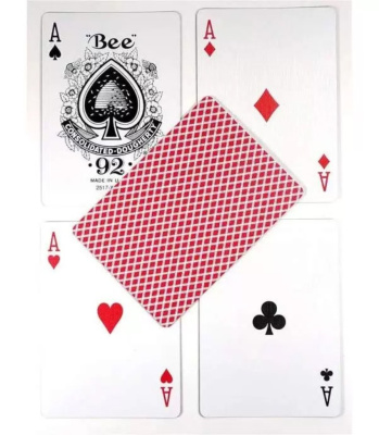 картинка Карты "Bee Standard Index Red" от магазина Gamesdealer.ru