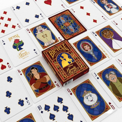 картинка Карты "Bicycle Disney Beauty and the Beast" от магазина Gamesdealer.ru