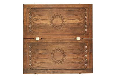 картинка Нарды резные "Гладкие-2" 60, Ustyan от магазина Gamesdealer.ru