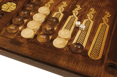 картинка Нарды резные "Сияние 4", Mkhitaryan от магазина Gamesdealer.ru