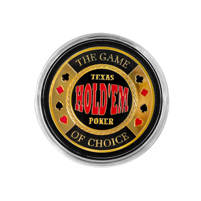 картинка Карт-протектор Card Guard "TEXAS HOLD'EM POKER (GOLD)" от магазина Gamesdealer.ru