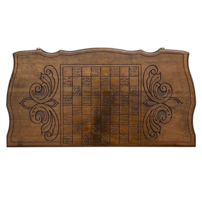 картинка Нарды резные "Герб Ингушетии", Rasulov от магазина Gamesdealer.ru