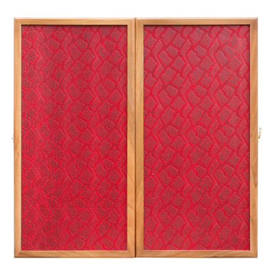 картинка Нарды кожаные Шарм "Красные" 60, Partida от магазина Gamesdealer.ru