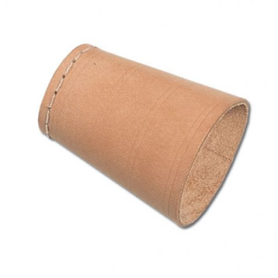 Стаканчик для костей из натуральной кожи