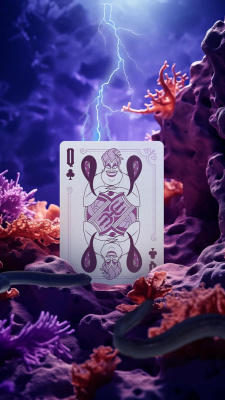 картинка Карты "Bicycle Disney Villains Standard Index purple" от магазина Gamesdealer.ru
