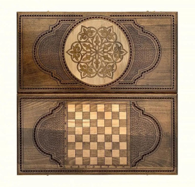 картинка Нарды резные "Майрамут 4" 60, Zakaryan от магазина Gamesdealer.ru