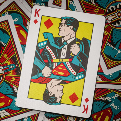 картинка Карты "Theory11 Superman Playing Cards" от магазина Gamesdealer.ru