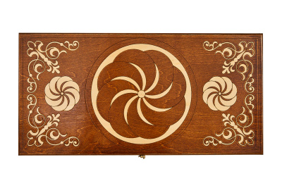 Нарды резные "Бесконечность 3" 60, Haleyan