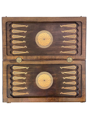 картинка Нарды резные "Герб РФ 3" 60, Ustyan от магазина Gamesdealer.ru