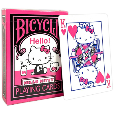 Карты "Bicycle Hello Kitty Black & Pink"