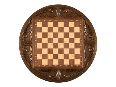 картинка Шахматы резные в ларце "Круг Света" 50, Haleyan от магазина Gamesdealer.ru