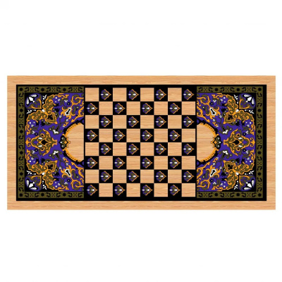 картинка Нарды + Шашки Аравия Волк большие (Россия, дерево, 60 см), Partida от магазина Gamesdealer.ru