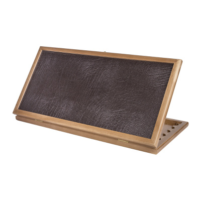 картинка Нарды кожаные Шарм "Серебро" 60, Partida от магазина Gamesdealer.ru