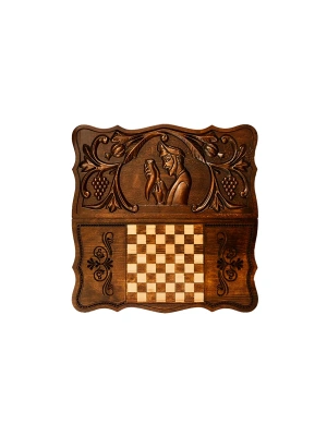 картинка Нарды резные "Кинто" 60, Ustyan от магазина Gamesdealer.ru