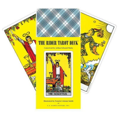 картинка Карты Таро "Rider-Waite Tarot Deck Premier Edition" US Games / Колода Райдера-Уэйта Премьерное Издан от магазина Gamesdealer.ru
