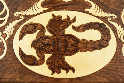 картинка Нарды резные "Скорпион 2", Ustyan от магазина Gamesdealer.ru