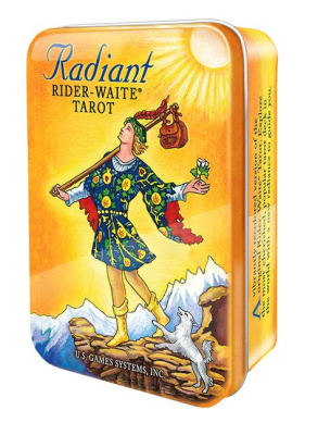 Карты Таро "Radiant Rider-Waite Tarot deck in a Tin" US Games / Радужное Таро Райдера-Уэйта