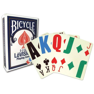 картинка Карты "Bicycle Lovision red/blue" от магазина Gamesdealer.ru