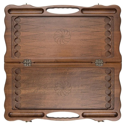 картинка Нарды резные "Собачья охота" 60, Haleyan от магазина Gamesdealer.ru