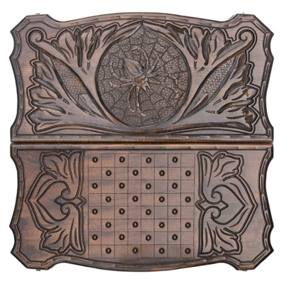 картинка Нарды резные "Паук", Petrosyan от магазина Gamesdealer.ru