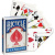 картинка Карты "Bicycle DouBle Face blue" / двойное лицо от магазина Gamesdealer.ru