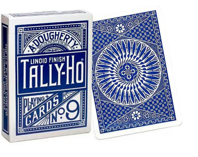 картинка Карты "Tally-Ho Standard Index red/blue Circle " от магазина Gamesdealer.ru