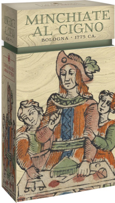 Карты Таро "Minchiate al Cigno - Bologna 1775 CA" Lo Scarabeo / Карточки Минчиате Аль Синьо для Скар