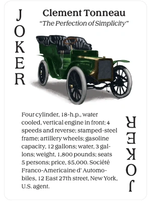 картинка Карты "Turn of the Century Motor Cars" от магазина Gamesdealer.ru