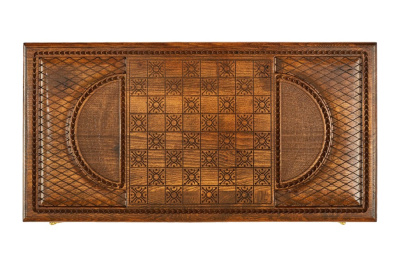 картинка Нарды резные "Герб Армении", Mkhitaryan от магазина Gamesdealer.ru