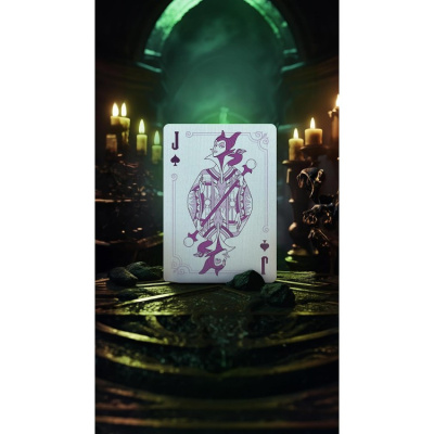 картинка Карты "Bicycle Disney Villains Standard Index green" от магазина Gamesdealer.ru