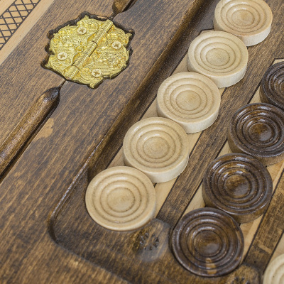 картинка Нарды резные "Бесконечность" 60, Mkhitaryan от магазина Gamesdealer.ru