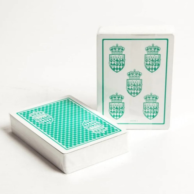 Карты для покера "Fournier Club Monaco", Испания, зеленые