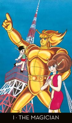 картинка Карты Таро "Tezuka Tarot Cards and Book Kit" Lo Scarabeo / Набор карт и книг Таро Тэдзука от магазина Gamesdealer.ru