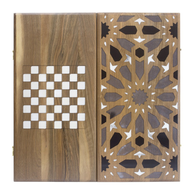 картинка Нарды резные "Слэб 4" 60, Mkhitaryan от магазина Gamesdealer.ru