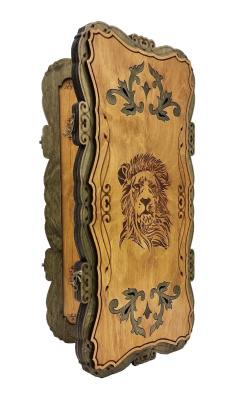 картинка Нарды Марс "Лев" малые (деревянные, 40 см, Россия), Partida от магазина Gamesdealer.ru