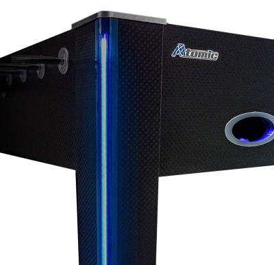 картинка Настольный футбол (кикер) «Azure» (148x78x87 см, черный) от магазина Gamesdealer.ru