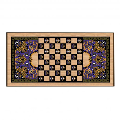 картинка Шахматы + нарды + шашки "Сирия Волк" средние от магазина Gamesdealer.ru