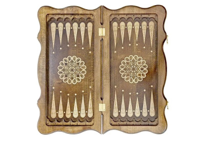 картинка Нарды резные "Тёмный Узор 3" 50, Mirzoyan от магазина Gamesdealer.ru