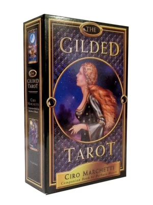 Карты Таро "Gilded Tarot Royale" Reprint / Королевское Золотое Таро TAROMANIA