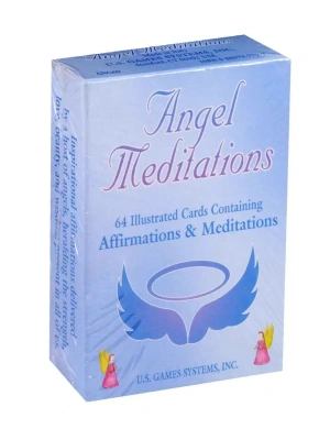 картинка Карты Таро "Angel Meditation Cards" US Games / Ангельские Карты Медитации от магазина Gamesdealer.ru