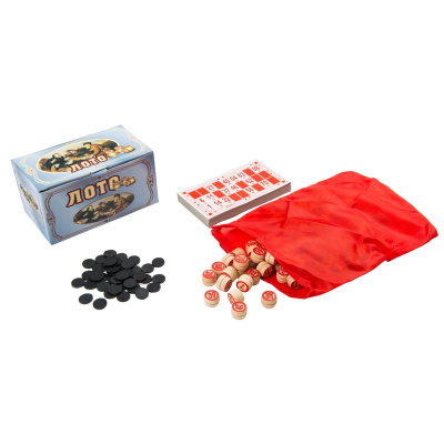 картинка Лото "На привале" в картонном голубом боксе от магазина Gamesdealer.ru