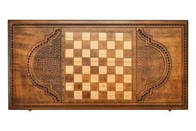 картинка Нарды резные "Волк" 60, Zakaryan от магазина Gamesdealer.ru